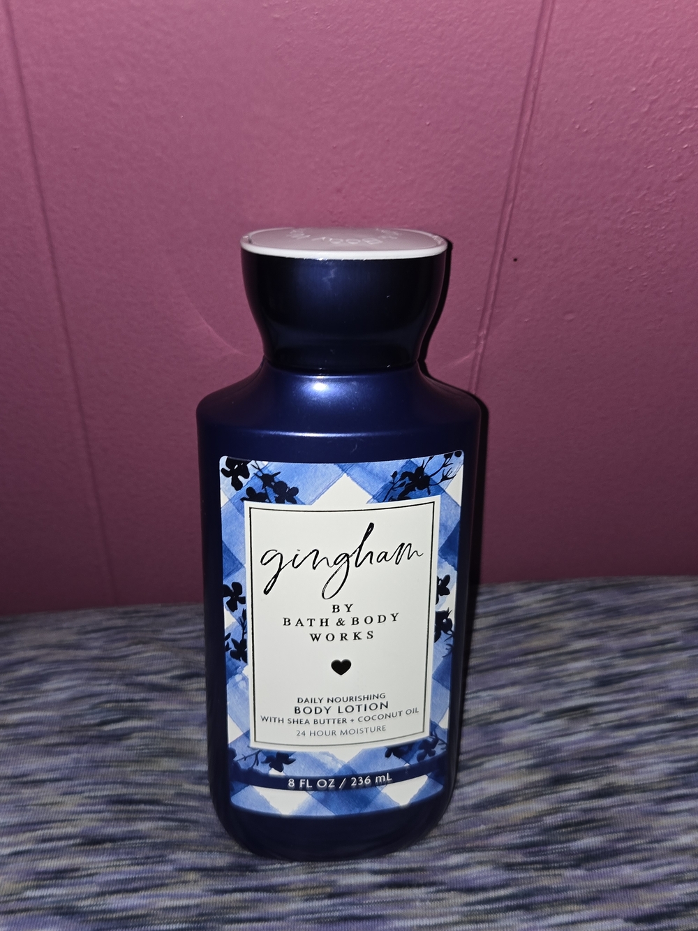 Bath & Body Works Gingham Daily Nourishing Body Lotion - Blue